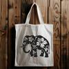 Free Standing Elephant PNG