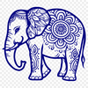 Free Artistic Elephant Vector Illustration