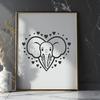 Artistic Elephant - Procreate PDF