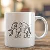 Free Elephant Vector Illustration