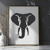 Unique Elephant - DXF Format