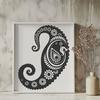 Unique Paisley Drawing DXF - Free Download