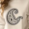 Artistic Paisley - Laser Engraver PNG