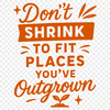 Uplifting SVG Quote Motivational quote about self worth and confidence for digital use.