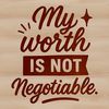 Uplifting Vector Quotes Motivational quotes about self worth and confidence in a modern vector design.