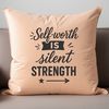 Beautiful Quotes for Confidence Boost Motivational quote about self confidence with clean design elements.