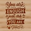 Uplifting Self-Worth Quotes Vector Graphics A set of inspirational quotes about self-worth and confidence, designed as a downloadable vector template.