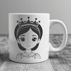 Royal Girl Image A young female princess in regal attire.