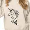 Mythical Mermaid-Horse Illustration Illustration of a mythical creature, part unicorn and mermaid.