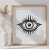 Artistic Eye Of Providence Printable Image In PDF For Free Download