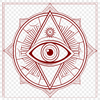 Free Unique Eye Of Providence Vector Art