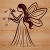 A whimsical illustration of a mythical creature from a fairy tale, suitable for vector art and cutting machine projects.