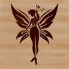 A colorful illustration of a mythical fairy character from a traditional fairy tale, created as a vector graphic.
