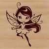 Illustration of a mythical creature from a fairy tale, designed as a vector graphic.