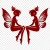 Stunning Fairy SVG, PNG, PDF And DXF Files