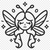 Free Free Fairy Vector Art