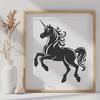 Beautiful Unicorn Vector Image