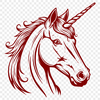 Stunning Unicorn In PDF Free Commercial Use Download