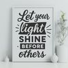 Beautiful SVG Faith Quotes for Crafts Inspirational faith quotes in a clean vector design suitable for cutting machines or laser cutters.
