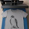 Stunning Falcon Silhouette Vector Art Falcon silhouette vector art for commercial or personal use.