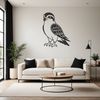 Detailed Falcon SVG Design for Commercial Use A detailed vector illustration of a falcon in flight, ideal for commercial or personal use.
