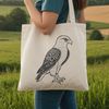 Free Vector Falcon Graphic A detailed illustration of a falcon in flight, suitable for commercial and personal projects.