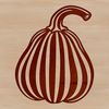 Vector Squash Design for Cutting Machines A detailed vector illustration of a squash, suitable for graphic design projects.