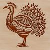 Beautiful Turkey Illustration SVG A colorful illustration of a farm animal, suitable for Christmas decorations or festive designs.