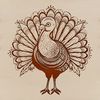 Holiday Season SVG Graphics A stylized illustration of a farm animal commonly associated with the holiday season.