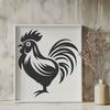 Unique Rooster Vector Craft File