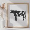 Cow Clip Art In SVG File Format For Free Download