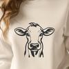 Cute Cow In DXF - Free Digital Download