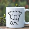 Unique Piglet - Vinyl PNG Free Download