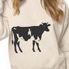 Beautiful Cow In DXF - For Free Download, Commercial Use