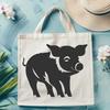 Unique Piglet Clip Art DXF - Free Download