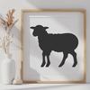 Creative Sheep In SVG Format