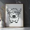 Cow Vector Craft File In SVG, PNG, PDF And DXF File Formats