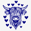 Highland Cow In PDF Format - Free Digital Download, Commercial Use