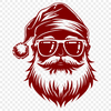 Father Christmas Vector Illustration In SVG File Format For Free Download