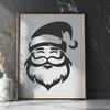 Creative Santa Claus Vector Drawing - Free PDF Download