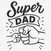 A collection of inspirational quotes about fatherhood in a modern font style.