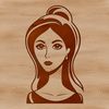 Woman in Various Poses SVG Design A detailed illustration of a woman in various poses and styles, suitable for vector art and design projects.