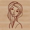 Elegant Female Figure Vector Art An SVG image of a female figure suitable for various applications.