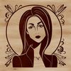 A digital illustration of a female figure, ideal for vector art projects.