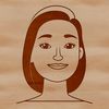 High-Resolution Female Portrait Graphics A high-quality vector illustration of a woman.