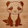 Cute Ferret Graphic An SVG ferret graphic suitable for cutting machines like Cricut or laser cutting/engraving tools.