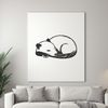 Free SVG Ferret Design Simple ferret silhouette for personal or commercial use