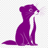 Detailed Vector Ferret Illustration A detailed vector illustration of a ferret, suitable for commercial use.