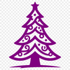 A simple, scalable SVG design of a festive holiday tree for commercial or personal use projects.