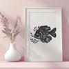 Floral Crappie In PDF